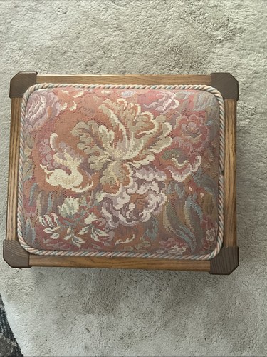 Ercol cloister footstool mid - ercol,
