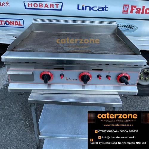 Infernus gas griddle - infernus, steel