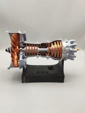 long20cm  Aircraft Turbofan Engine Model Aircraft Jet Engine Rotatable Electric
