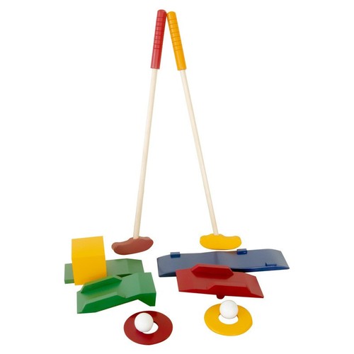 Wooden mini golf - set, kids