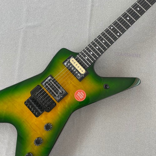 Green flame top electric - flame,