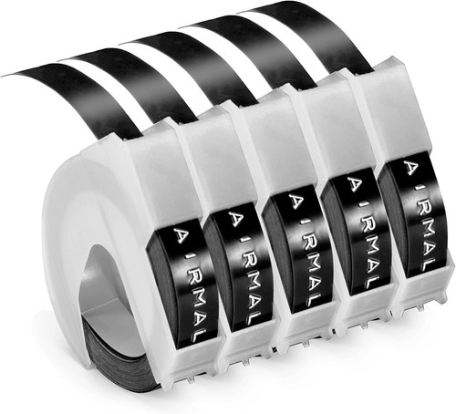 5pk dymo 9mm embossing - 5pk,