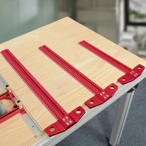 Precision square ruler - t,