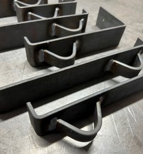 1 Pair Heavy Duty Steel LADDER BRACKETS Strong Chain Locking  Made in UK