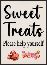 Sweet Treats Table Candy Cart
