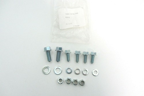 Screw set footrest heel