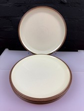 Denby Cinnamon Dinner Plates 27 cm Wide 1st Quality 2 Sets of 4 Available