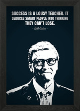 Bill Gates quotes Framed Wall