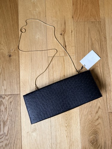 Zara black embossed - black, long