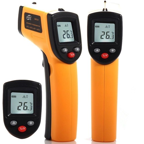 Thermometer gun handheld - thermometer, laser