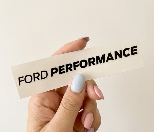 Ford performance vinyl car - performance,