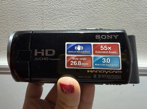 Sony handycam hdr cx320e - sony,