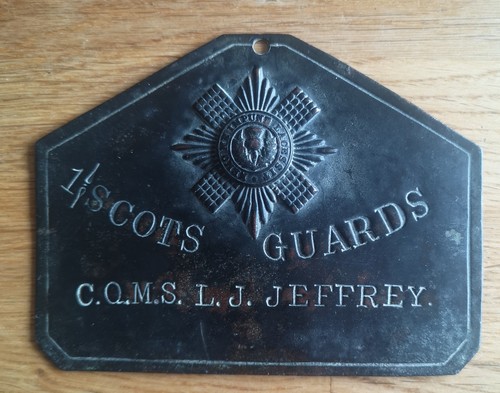 Scots guards brass bed - guards,