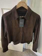 Massimo Dutti Brown Suede