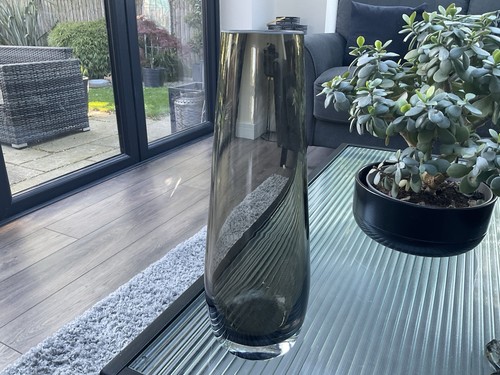 Retro mcm smoked grey glass - ,