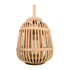 Wooden Candle Holder Bird Cage