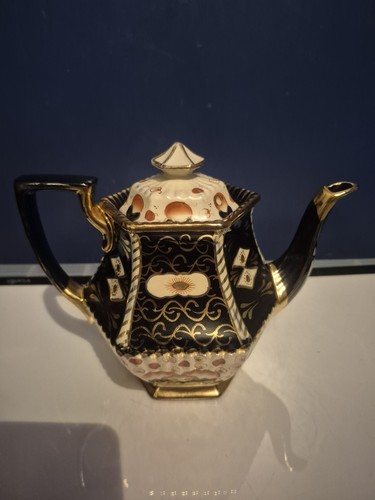 Antique 1900s imari teapot - antique,