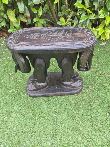 Vintage handcarved wooden - handcarved,