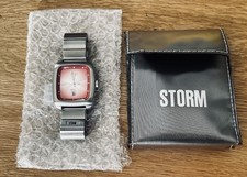 Storm Pirello Mens Vintage Watch MINT RARE NEW with soft case. Free🇬🇧P&P