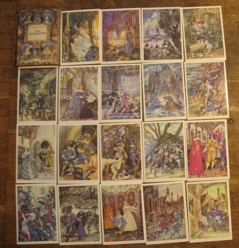 Russian child postcard set - russian,