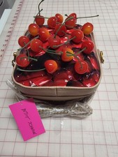 Betsey Johnson Kitsch Mon Cherry Crossbody Bag Box of Cherries NWT