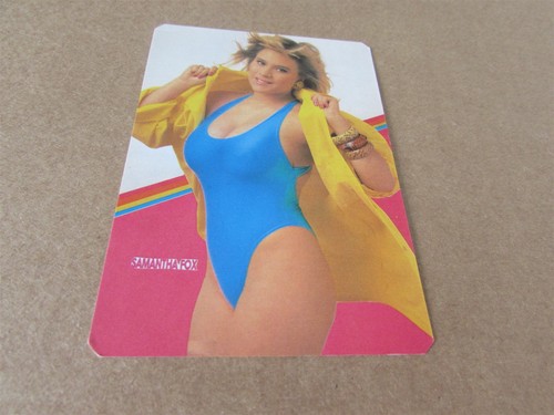 Samantha fox swimsuit unused - samantha,
