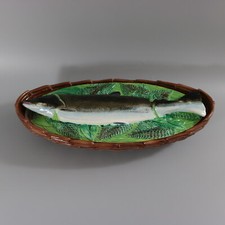 George Jones Majolica Salmon