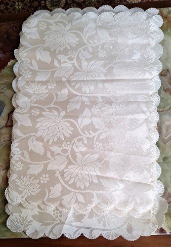 Vintage cream damask - vintage, x