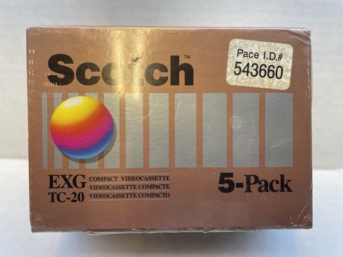Scotch compact video vhs - compact,
