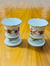 Pair of Meissen Red Ming