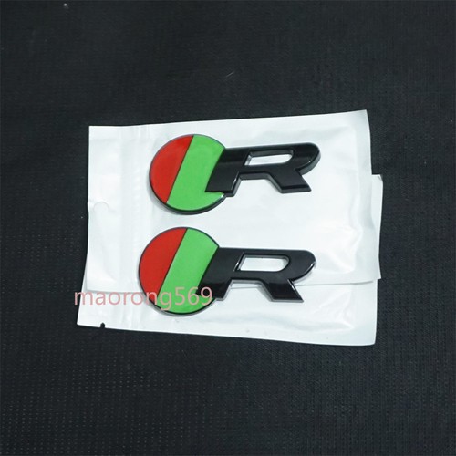 Black red green - black, glossy
