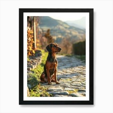 Doberman Pinscher. Generated