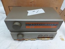 Quad 33 Preamp fm3 tuner & Quad 303 Power Amp  w/Cables good working order