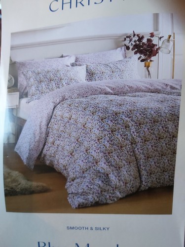 Christy blue meadow king - blue, duvet