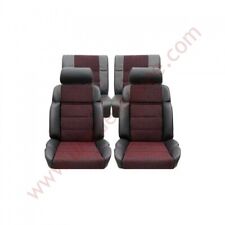 Seat Covers All Fabric Quartet Red Peugeot 205 GTI 1.6 Trim - CO