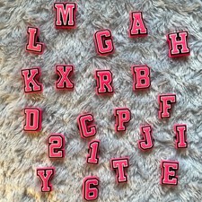Croc Jibbitz Charms Letters  &