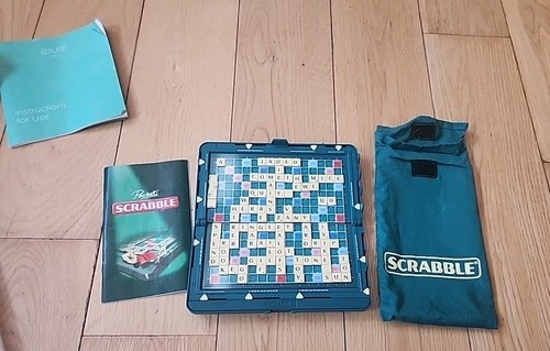Vintage travel scrabble - vintage,