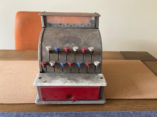 Metal toy codec cash - toy, register