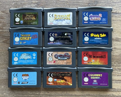 Nintendo gameboy advance games - gameboy,