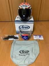 Arai RX-7X NAKAGAMI GP2 XL (61-62cm) Full Face Helmet Japan Motorcycle Used