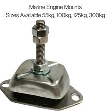 Adjustable Marine Engine Mount M16 Bolts, Vibration & Noise Isolator – 125kg