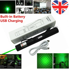 USB Rechargeable Green Laser