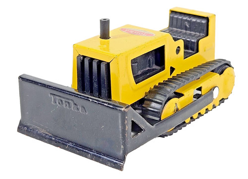 Tonka mighty dozer yellow - tonka,