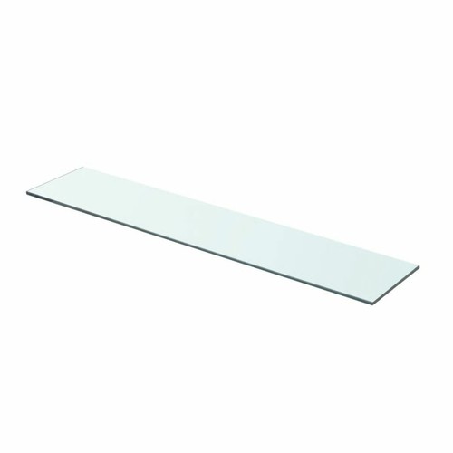 Clear tempered glass shelf - clear,