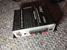 Lepy (same as Lepai) LP2020A+ Mini Amp - has EU 2 pin adaptor