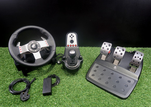 Logitech g27 steering wheel - logitech,