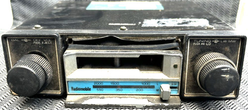 Classic car radio cassette