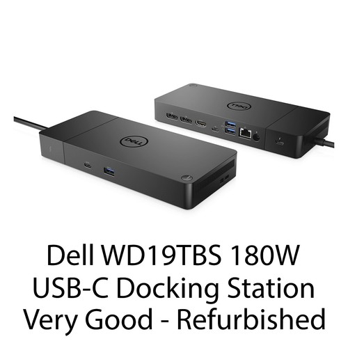 Dell wd19tbs thunderbolt - dell, usb-c
