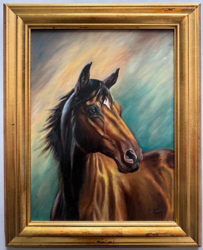 Vintage original oil painting - original,