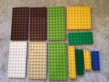 8 Lego Duplo Base Plates